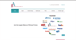 Desktop Screenshot of graphicartsalliance.com